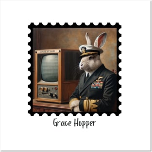 Grace Hopper (Rabbit) Posters and Art